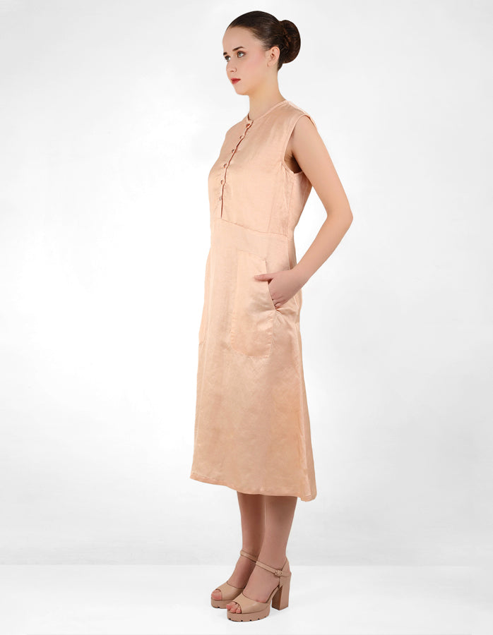 Multi directional stripe floral jacket - Peach