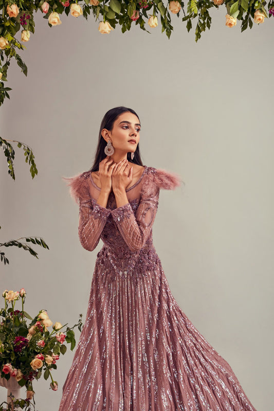 Lavender Gown
