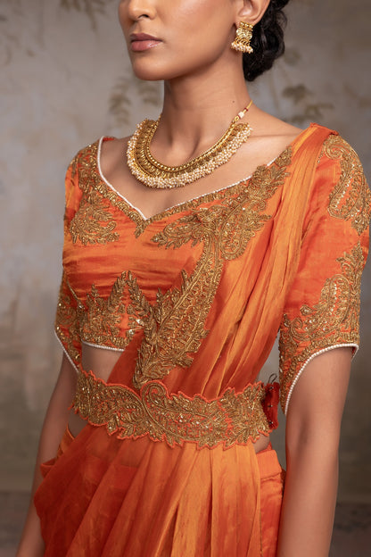 Silk tissue drape set