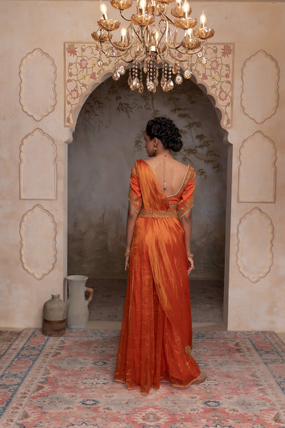 Silk tissue drape set