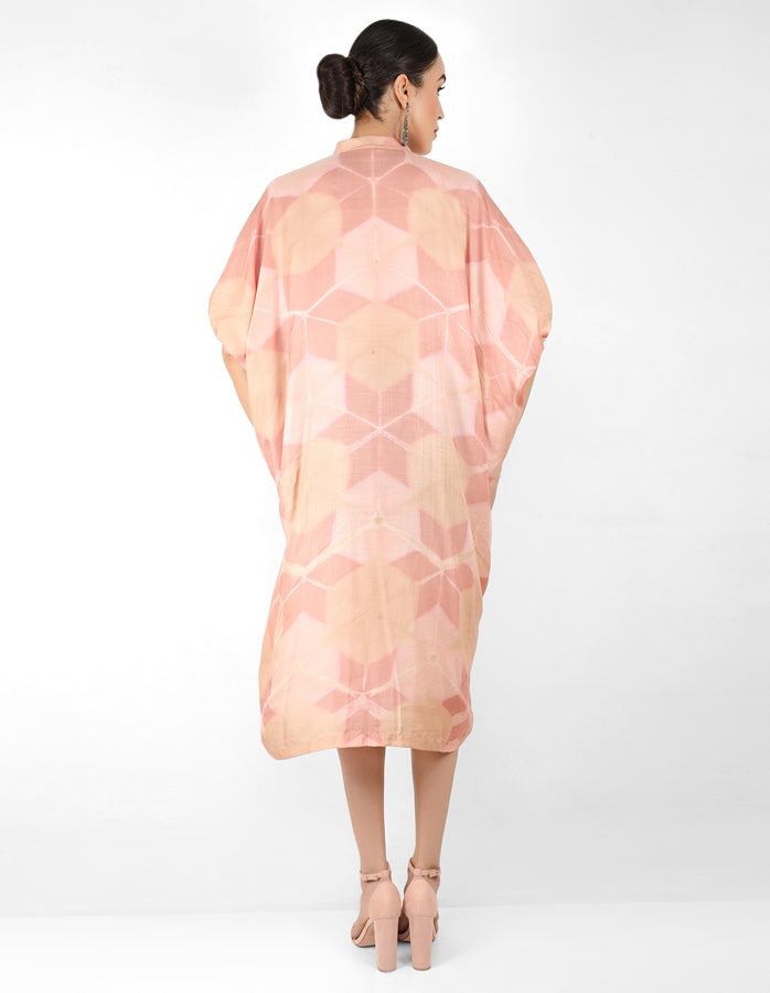 Kaleidoscopic Kaftan shirt - Beige