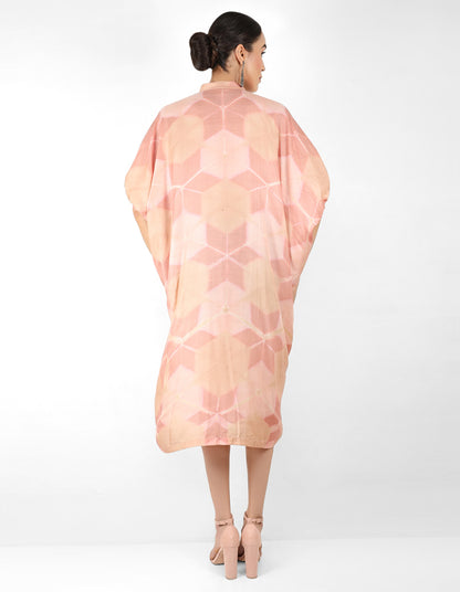 Kaleidoscopic Kaftan shirt - Beige