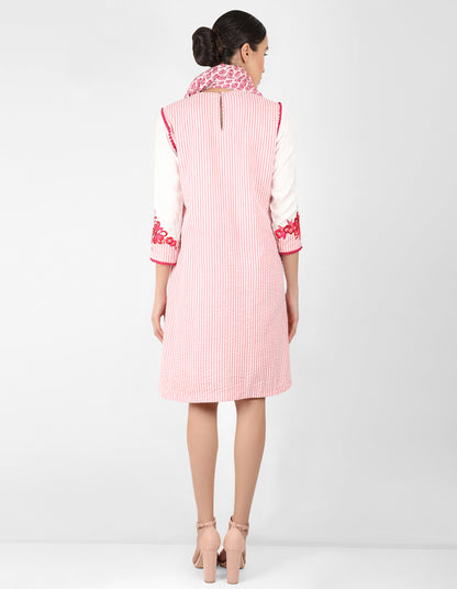The Floralipe Tunic Dress - Pink
