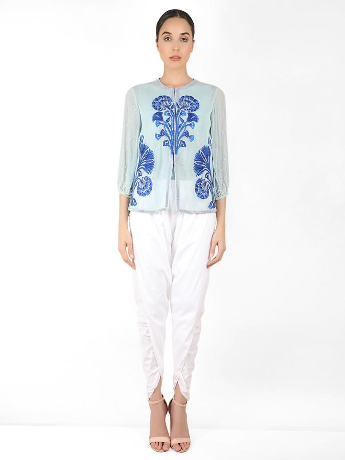 Summer Geo-Net Jacket - Blue