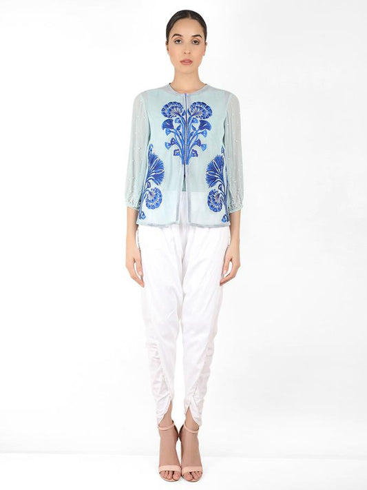 Summer Geo-Net Jacket - Blue