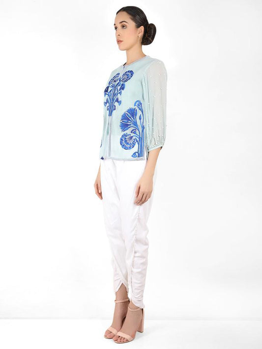 Summer Geo-Net Jacket - Blue