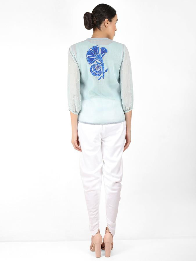 Summer Geo-Net Jacket - Blue