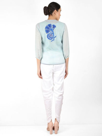 Summer Geo-Net Jacket - Blue